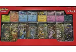 Pokemon Prismatic 8-Pack Tins